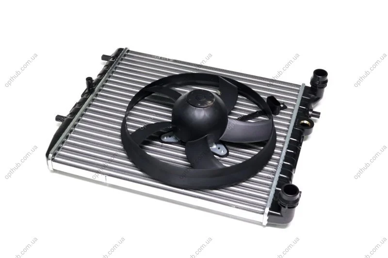 Радіатор охолодження двигуна FABIA/POLO4 MT -AC 01- (Ava) AVA COOLING SAA2013 (фото 1)