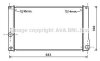 Радіатор, Система охолодження двигуна CLEVER FIT AVA COOLING TO2608 (фото 1)