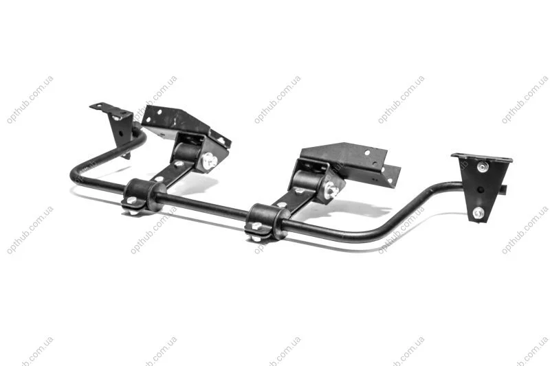 Стабілізатор поперечної стійкості ГАЗЕЛЬ задній (у зборі з кронштейнами, старого зразку) АВТО-СОЮЗ 88 3302-2916001 (фото 1)