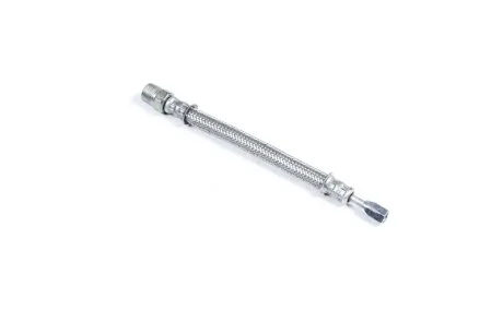 Шланг подкачки шин КАМАЗ 4310 (PTFE нержав. оплетка, Lобщ.=230 мм.) АВТО-СОЮЗ 88 4310-3124186