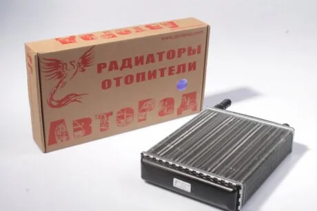 Радиатор обогревателя Газель d=16 со спиралью (турбулизатор) (алюминий) (произ-во) АВТОРАД 3302-8101060-01