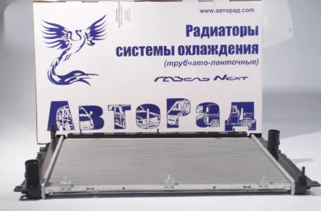 Радіатор охолодження Газель NEXT дв.Evotech 2,7 трубчасто-стрічковий (алюміній) (вир-во) АВТОРАД A21R23.1301010-20