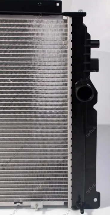 Радiатор охолодження Газель NEXT дв.Evotech 2,7 трубчасто-стрiчковий (алюмiнiй) прим\'ятi стiльники (вир-во) АВТОРАД A21R23.1301010-20 (фото 1)
