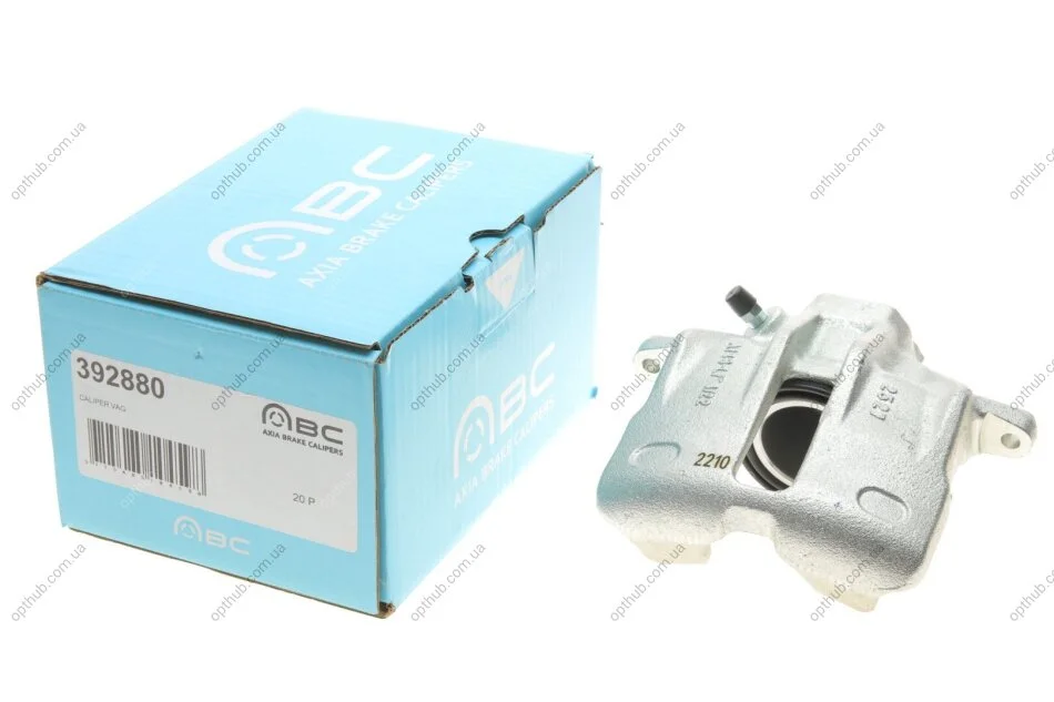 Тормозной суппорт (передний) (L) Audi A4/VW Passat 94-08 (d=54mm) (Lucas) UA63 AXIA Brake Calipers 392880 (фото 1)