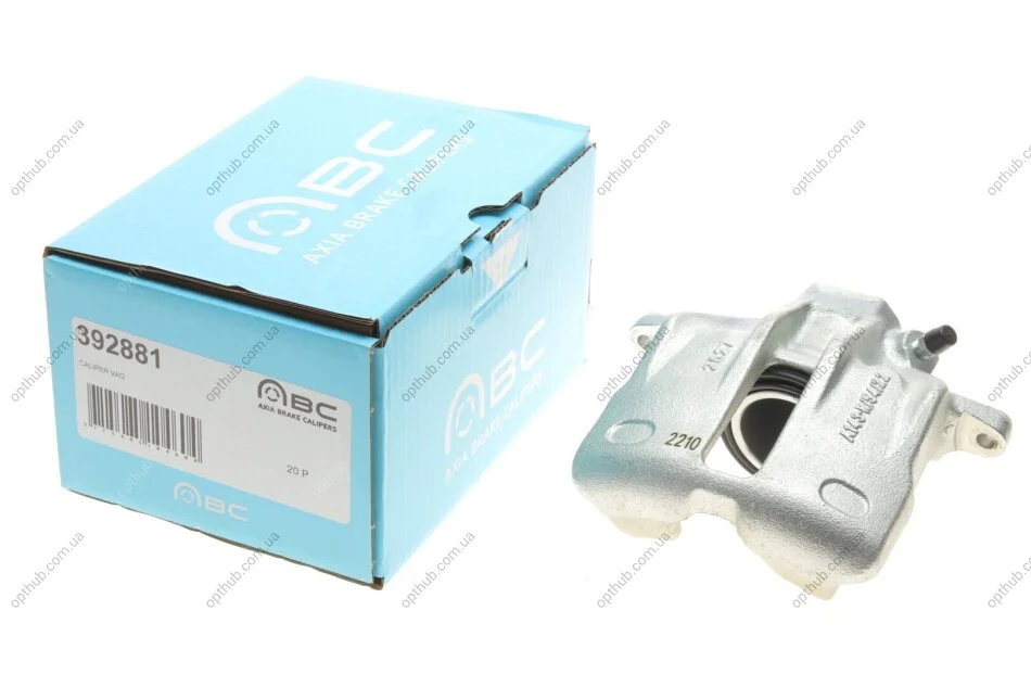 Тормозной суппорт (передний) (R) Audi A4/VW Passat 94-08 (d=54mm) (Lucas) UA63 AXIA Brake Calipers 392881 (фото 1)