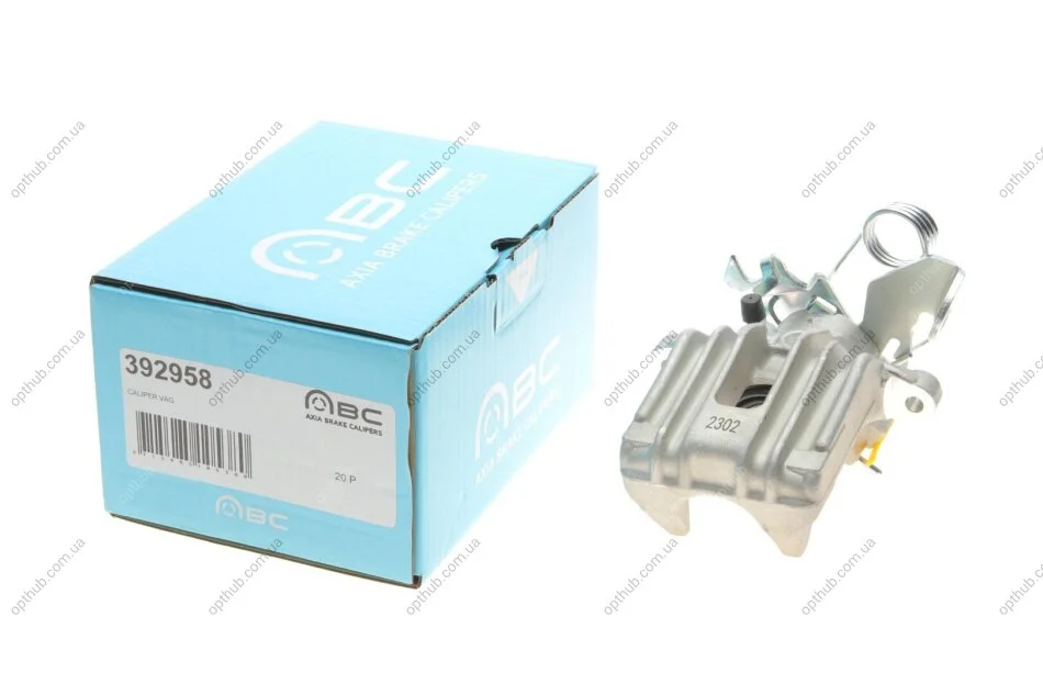 Супорт гальмівний (задній) (L) Audi A6/VW Passat 96-05 (d=38mm) (Lucas) UA63 AXIA Brake Calipers 392958 (фото 1)