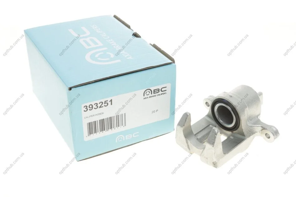 Суппорт гальмивний (задний) (R) Honda FR-V 04-11/Legend III 96-04 (d=38mm) (Nissin) (opt-om) AXIA Brake Calipers 393251 (фото 1)