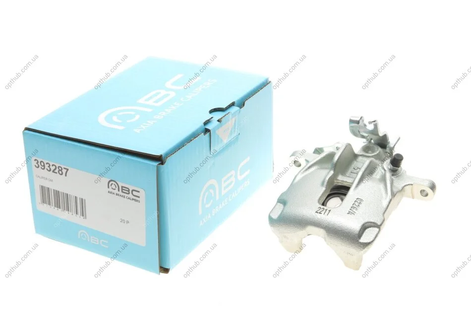 Супорт гальмівний (задній) (R) Renault Trafic II/III/Opel Vivaro A/B 01-/Fiat Talento 16-(L=80mm) UA63 AXIA Brake Calipers 393287 (фото 1)