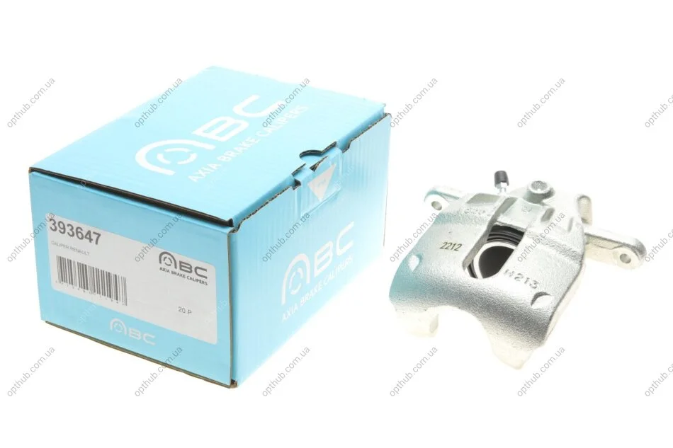 Тормозной суппорт (передний) (R) Renault Duster/Kangoo 07- (d=54mm) (Trw) UA63 AXIA Brake Calipers 393647 (фото 1)