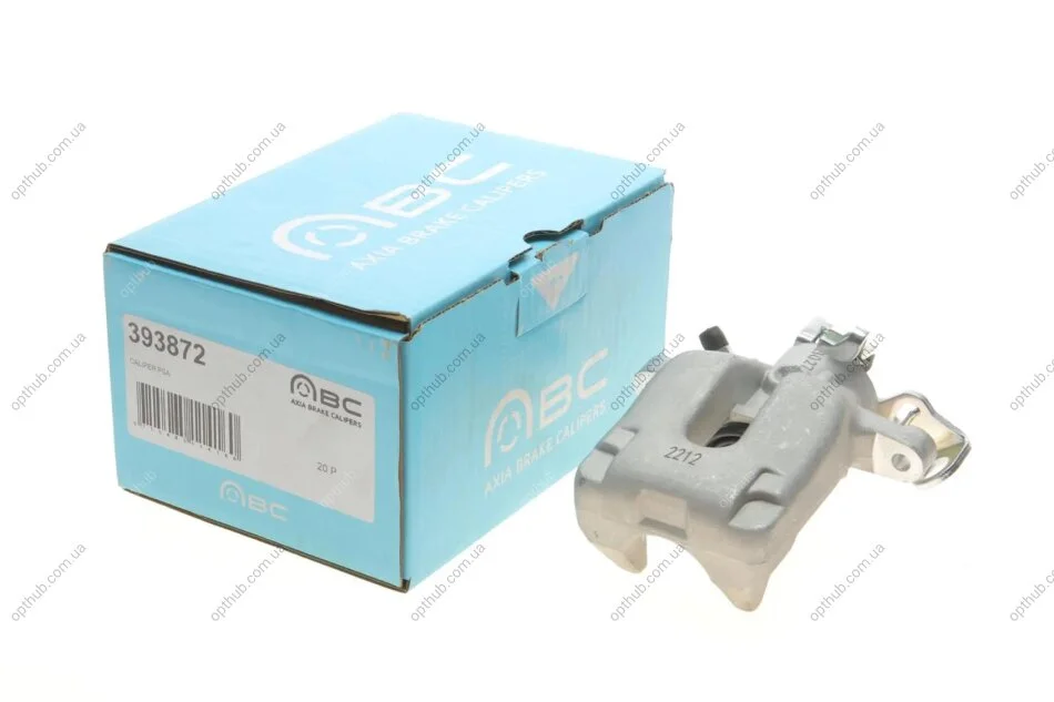 Супорт гальмівний (задній) (L) Citroen C2/C3/C4/Peugeot 207/208 02- (d=38mm) (Lucas) (opt-om) AXIA Brake Calipers 393872 (фото 1)