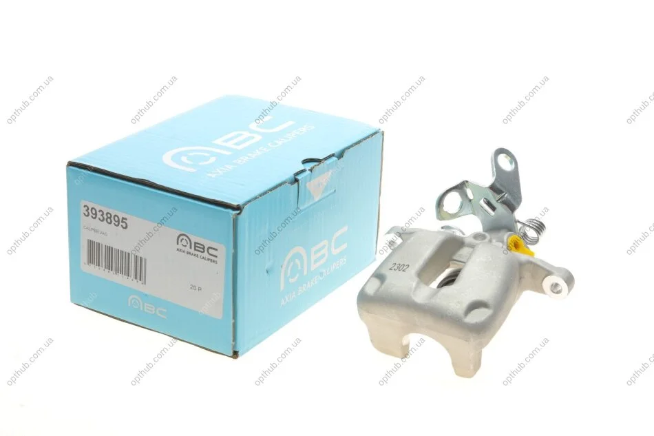 Супорт гальмівний (задній) (R) Skoda Octavia II/VW Golf V/VI 05-13 (d=38mm) (Trw) UA63 AXIA Brake Calipers 393895 (фото 1)