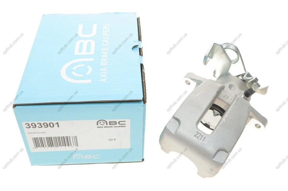 Супорт гальмівний (задній) (R) VW Passat B5 96-05 (d=43mm) (Lucas) (opt-om) AXIA Brake Calipers 393901 (фото 1)