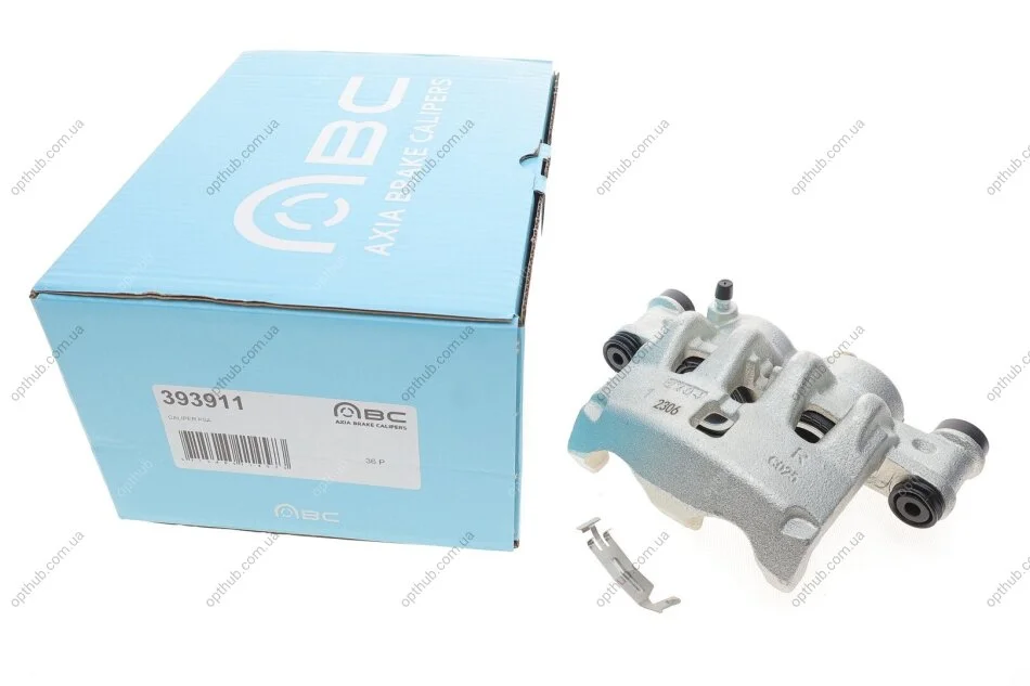 Супорт гальмівний (передній) (R) Citroen Jumper II/Peugeot Boxer 06- (d=44/48) (Brembo) UA63 AXIA Brake Calipers 393911 (фото 1)