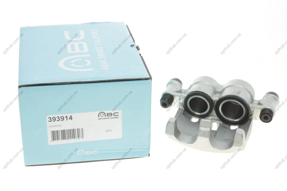 Супорт гальмівний (передній) (L) Citroen Jumper II/Fiat Ducato 06- (d=46/52mm) (Brembo) UA63 AXIA Brake Calipers 393914 (фото 1)