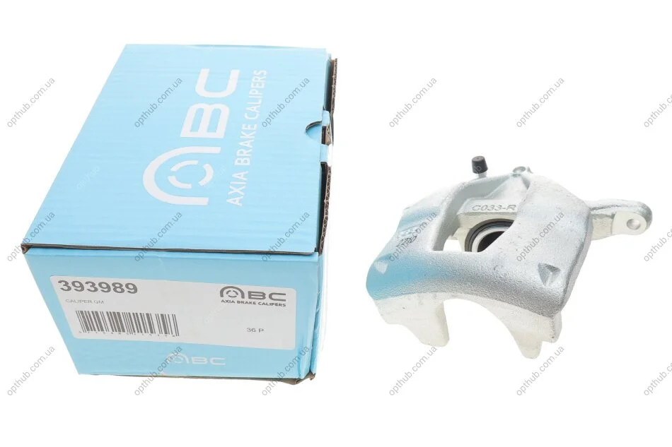 Тормозной суппорт (передний) (R) Fiat Doblo/Punto/Opel Combo/Corsa D 01- (d=54mm) (Bosch) UA63 AXIA Brake Calipers 393989 (фото 1)