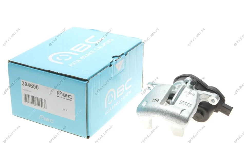Супорт гальмівний (задній) (L) Audi A6 (C7) 10-18 (d=43mm) (TRW) (електро) (opt-om) AXIA Brake Calipers 394690 (фото 1)