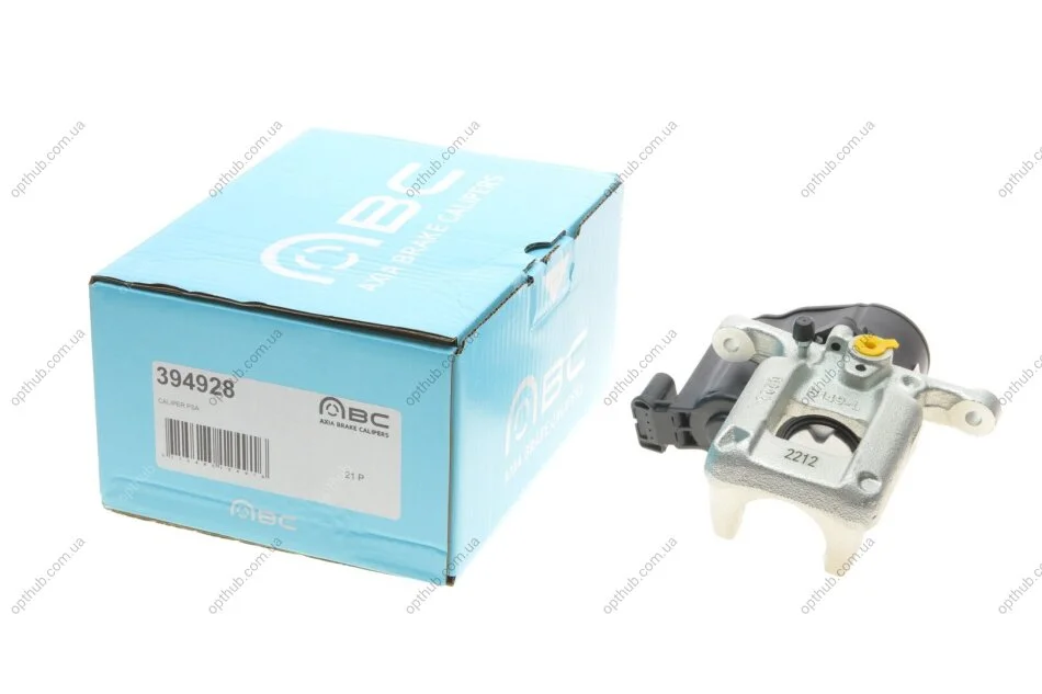 Супорт гальмівний (задній) (L) Peugeot 3008 16-/Citroen C4 Picasso II 13- (d=38mm) (BOSCH) (opt-om) AXIA Brake Calipers 394928 (фото 1)