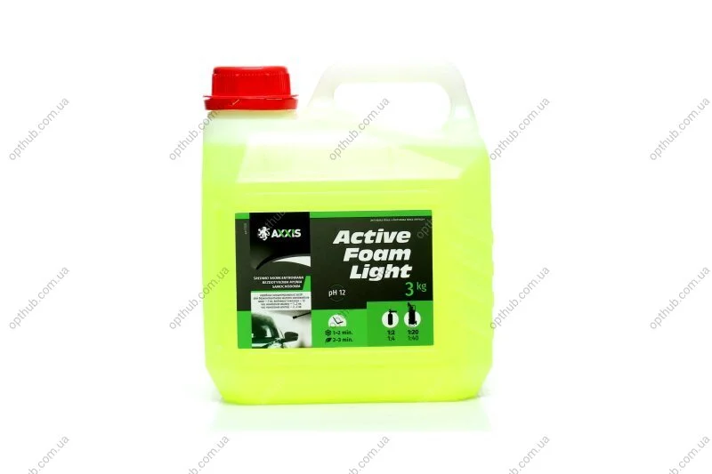Активная пена AXXIS Active Foam Light (канистра 3л) Axxis Ax-1130 (фото 1)