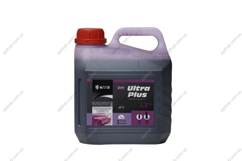 Активная пена AXXIS Ultra Plus фиолетовая 3кг C.I.U Axxis Ax-1320 (фото 1)