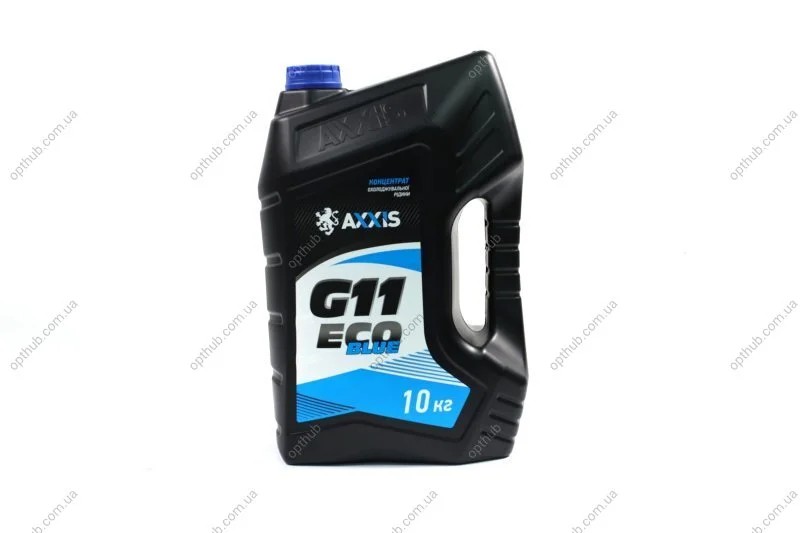 Антифриз концентрат ECO-80C BLUE G11 синій 10кг C.I.U Axxis AX-P999-G11B ECO10л (фото 1)