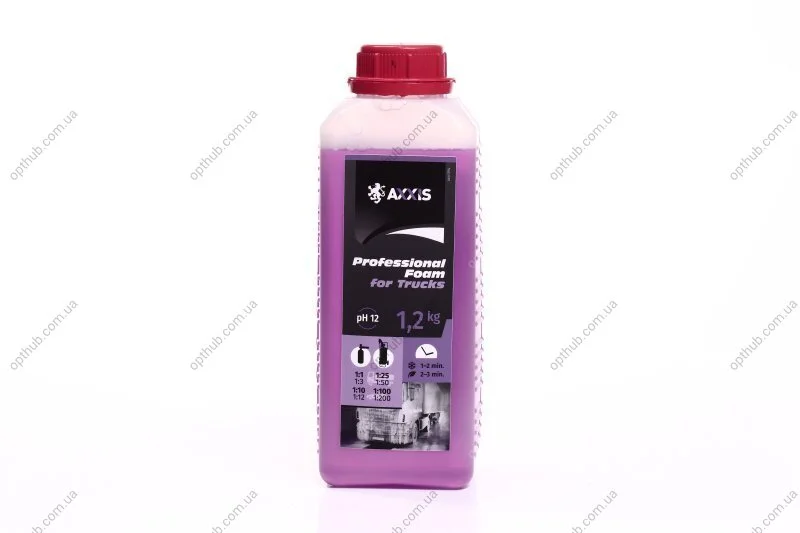 Активная пена AXXIS Professional Foam for Trucks (канистра 1л) Axxis Axx-394 (фото 1)