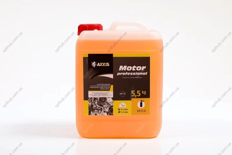 Активна піна AXXIS MOTOR Professional (каністра 5л) Axxis Axx-399-1 (фото 1)