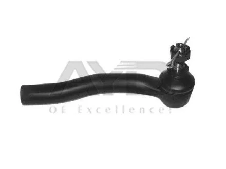 Наконечник рулевой прав (кон 12.55 L=163mm) TOYOTA COROLLA (01-), YARIS (05-) (91-01278) AYD 9101278