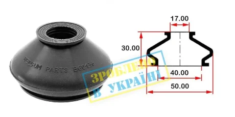 Пильовик кульової опори BELGUM PARTS BG0136