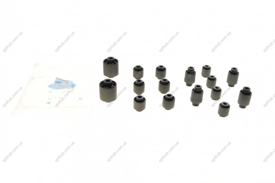 Комплект сайлентблоків задньої підвіски (16 шт.) Mitsubishi Galant 92-04 BELGUM PARTS BGKIT-2 (фото 1)
