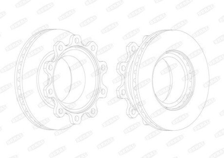 Тормозной диск BERAL BCR176A
