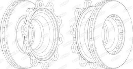 Тормозной диск BERAL BCR193A