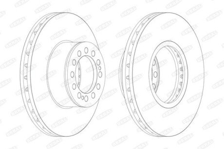 Тормозной диск BERAL BCR214A