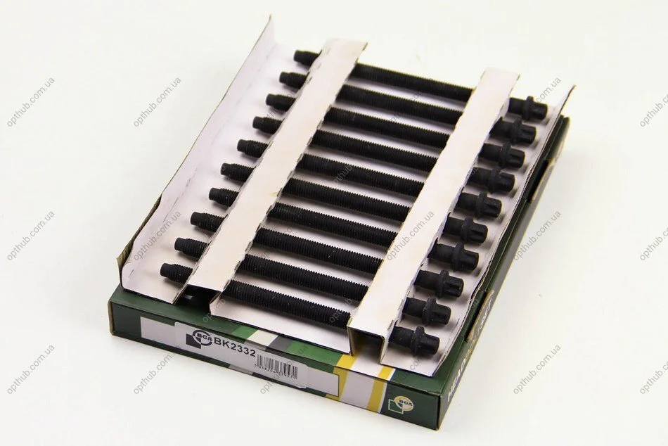 Комплект болтов с головкой системы TORX из черного металла BGA BK2332 (фото 1)