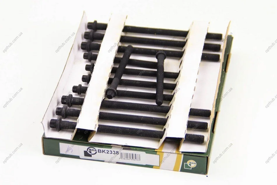 Комплект болтів з головкою системи TORX з чорного металу BMW 1 SERIES 2009-, 3 SERIES 2011- -ua BGA BK2338 (фото 1)