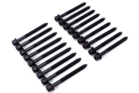 Комплект болтів з шестигранною головкою з чорного металу NISSAN YD22DDT/YD22DDTI/YD25DDTI -ua BGA BK3355