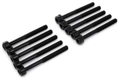 Комплект болтів з шестигранною головкою з чорного металу BGA BK3356