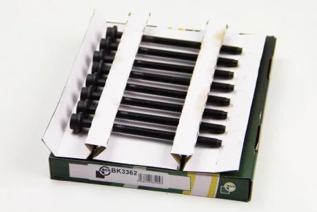 Комплект болтов с головкой системы TORX из черного металла SKODA FABIA 2010-, RAPID 2012-, ROOMSTER 2007- BGA BK3362