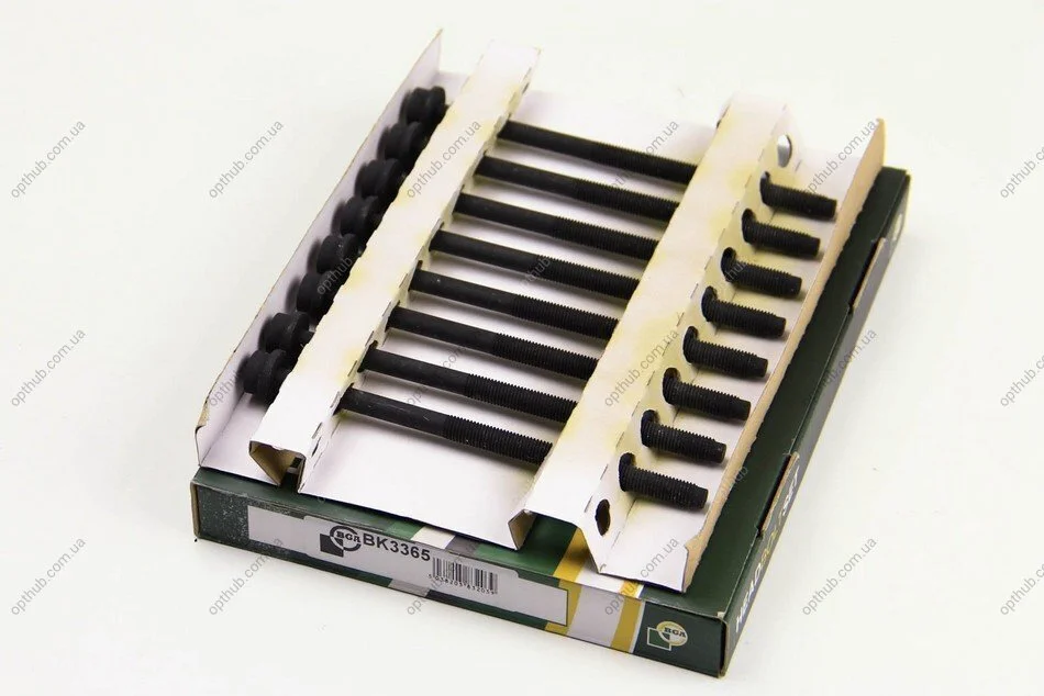Комплект болтів з головкою системи TORX з чорного металу VOLKSWAGEN FOX 2006-2012, POLO 2005-2007 -ua BGA BK3365 (фото 1)