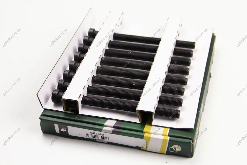 Комплект болтов с головкой системы TORX из черного металла BGA BK3369 (фото 1)
