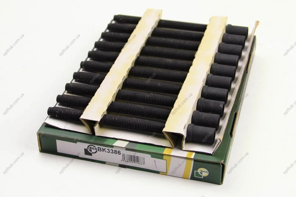 Комплект болтов с головкой системы TORX из черного металла VOLKSWAGEN GOLF 2009-2014, GOLF PLUS 2005-2009 BGA BK3386 (фото 1)