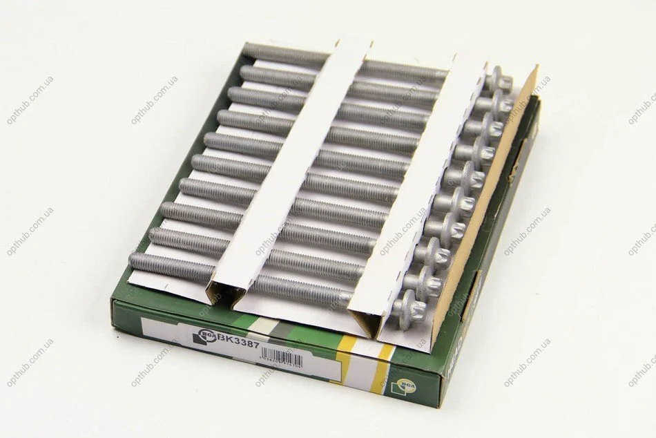 Комплект болтов с головкой системы TORX из черного металла MERCEDES BENZ C160 2005-2007, C180 2011-2013, BGA BK3387 (фото 1)