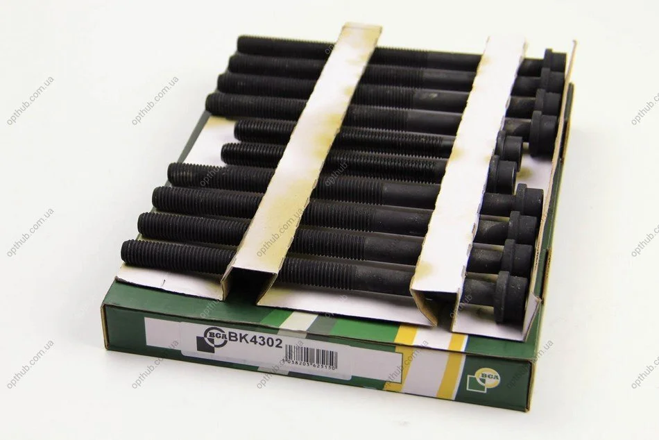 Комплект болтів з головкою системи TORX з чорного металу БОЛТЫ Г/Б (SET) FORD -ua BGA BK4302 (фото 1)