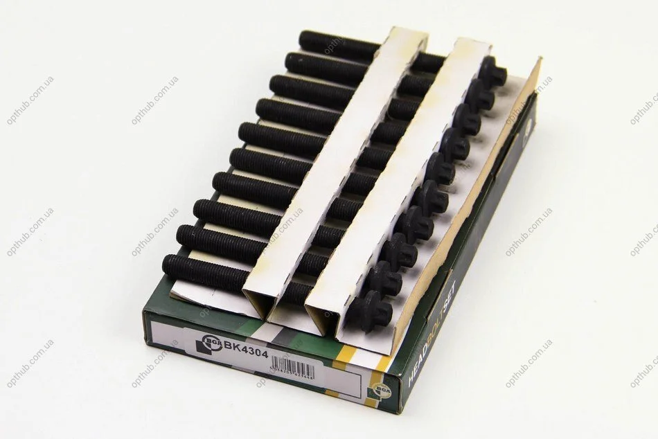 Комплект болтів з головкою системи TORX з чорного металу RENAULT F4R/F4P BGA BK4304 (фото 1)