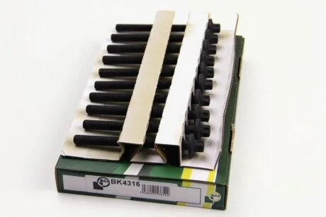Комплект болтов с головкой системы TORX из черного металла RENAULT CLIO 2005-2009, KANGOO 2003-2005, TWIN BGA BK4316