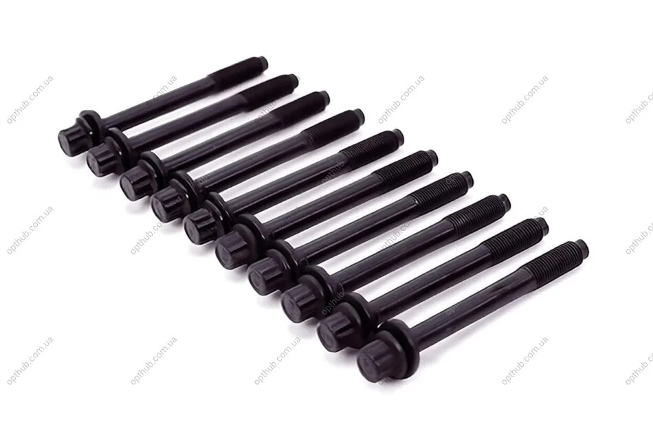 Комплект болтів з головкою системи TORX з чорного металу MITSUBISHI 2.0/2.4 4G63/4G64/4G69 BGA BK4332 (фото 1)