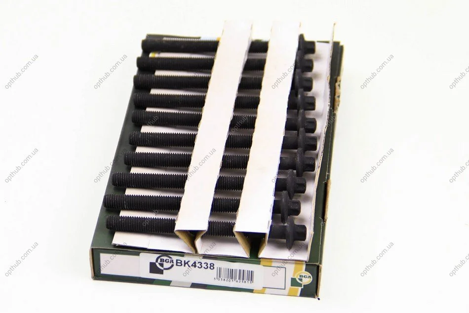 Комплект болтов с головкой системы TORX из черного металла RENAULT CLIO 2009-, GRAND MODUS 2008-2012, GRA BGA BK4338 (фото 1)