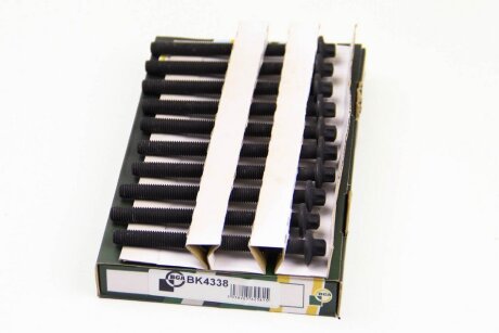 Комплект болтів з головкою системи TORX з чорного металу RENAULT CLIO 2009-, GRAND MODUS 2008-2012, GRA BGA BK4338