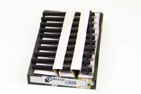 Комплект болтов с головкой системы TORX из черного металла RENAULT CLIO 2009-, GRAND MODUS 2008-2012, GRA BGA BK4338