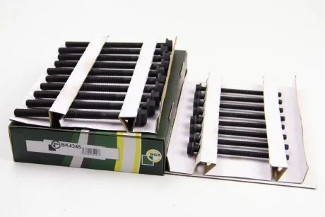 Комплект болтів з шестигранною головкою з чорного металу BGA BK4345