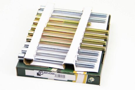 Комплект болтів з шестигранною головкою з чорного металу SKODA FABIA 2001-2004 -ua BGA BK4366